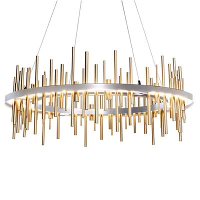 Cityscape Round LED Pendant Chandelier