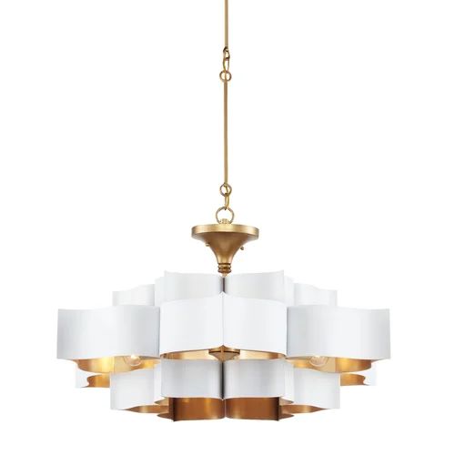 Classical Lotus 1-Light  Chandelier