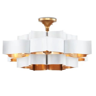 Classical Lotus 1-Light  Chandelier