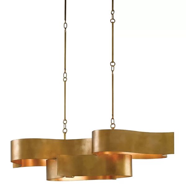 Classical Lotus 6-Light  Chandelier