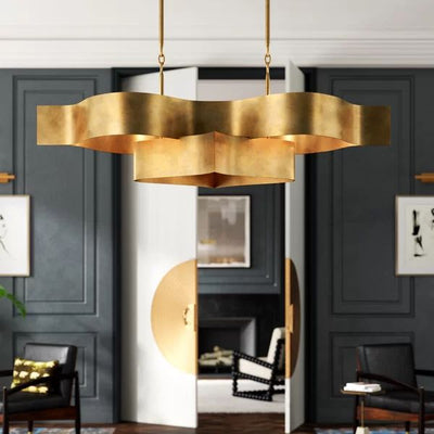 Classical Lotus 6-Light  Chandelier