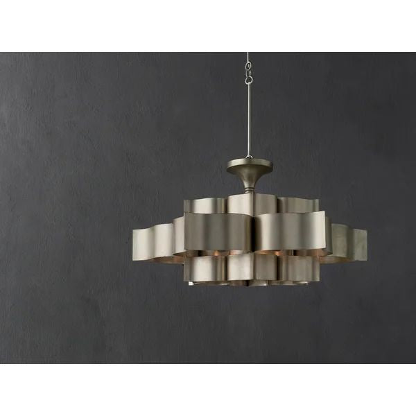 Classical Lotus 6 Lights  Chandelier