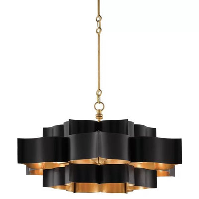 Classical Lotus 6 Lights  Chandelier