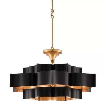 Classical Lotus 6 Lights  Chandelier