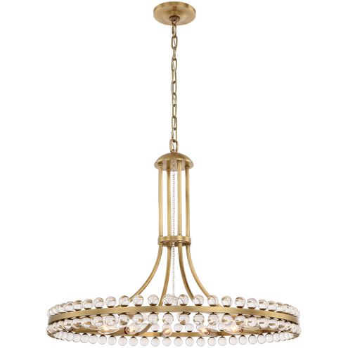 Clover 12 Light Chandelier Ceiling Light 28.75"