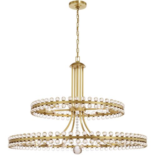 Clover 24 Light Chandelier Ceiling Light 39"