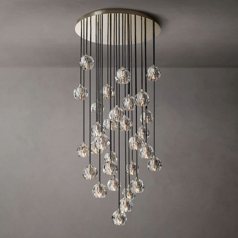 Kristina Series Glass Chandelier