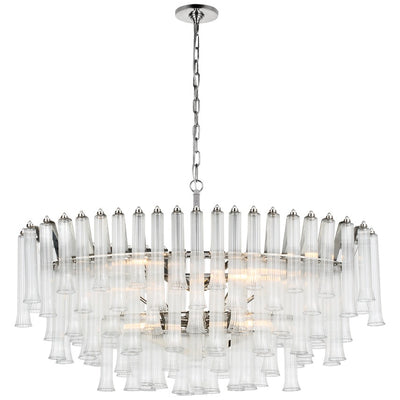 Coreli Large Oval Chandelier 40"L