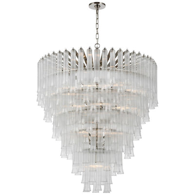 Coreli Large Waterfall Chandelier 35"D