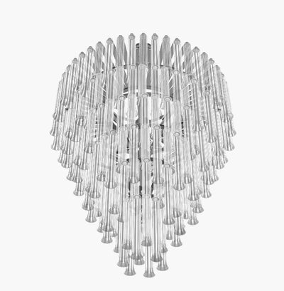 Coreli Large Waterfall Chandelier 35"D