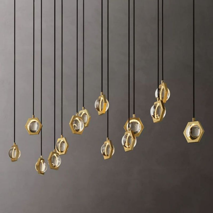 Cosmos Crystal Ball Chandelier