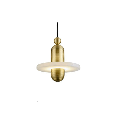 Alabaster Csilla  UFO Pendant Light