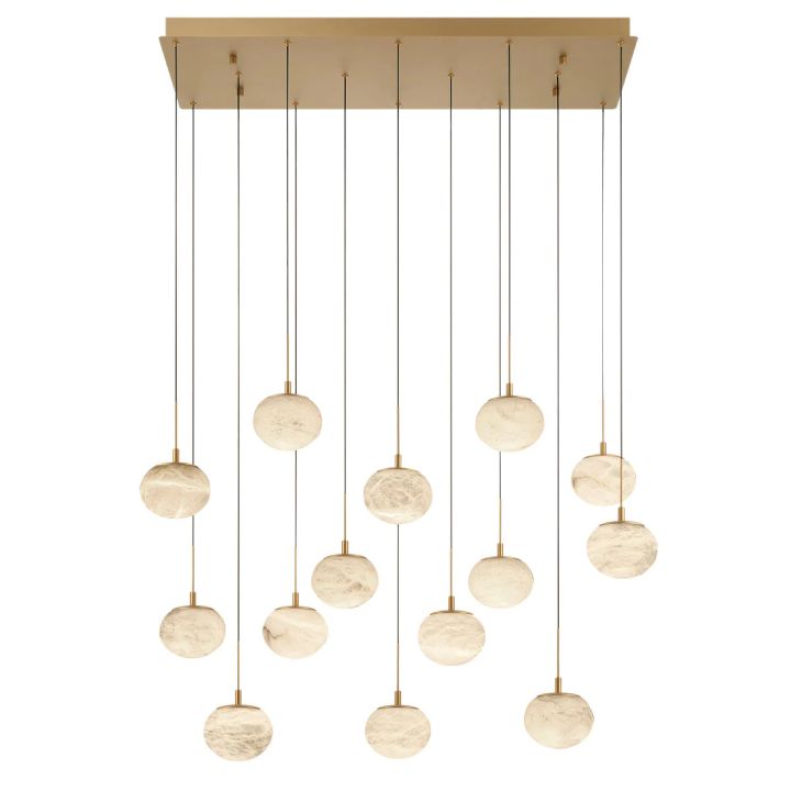 Alabaster Codri Linear LED Chandelier