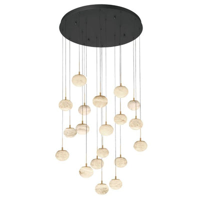 Alabaster Codri Round LED Chandelier