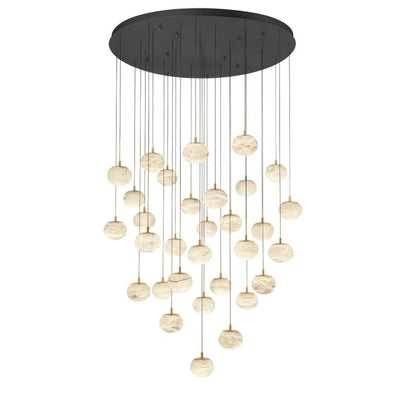 Alabaster Codri Round LED Chandelier