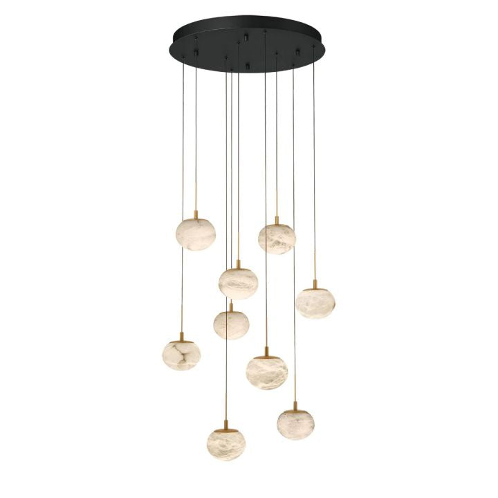 Alabaster Codri Round LED Chandelier