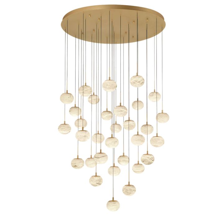 Alabaster Codri Round LED Chandelier