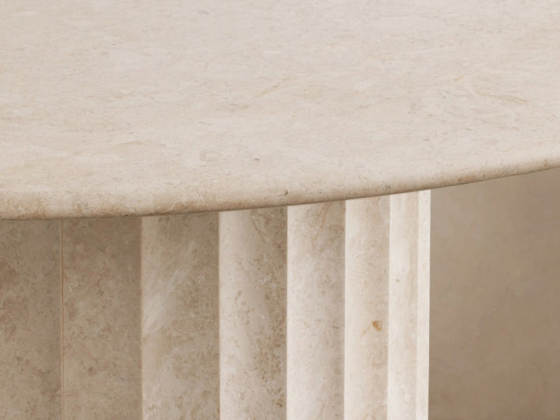Dania Round Stone Dining Table