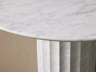 Dania Round Stone Dining Table