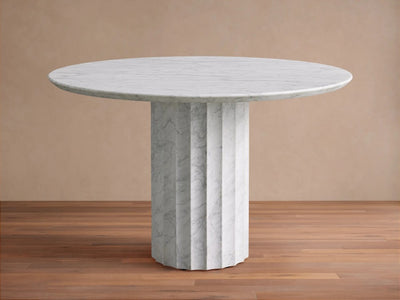 Dania Round Stone Dining Table