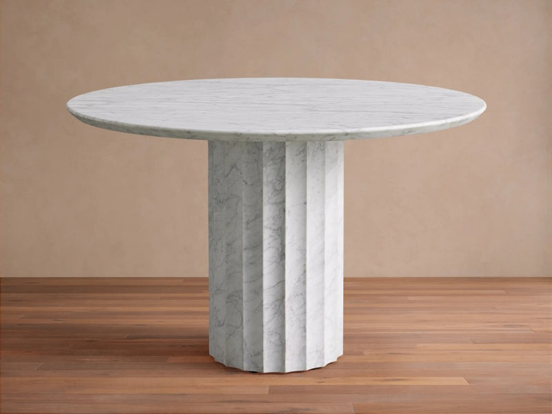 Dania Round Stone Dining Table