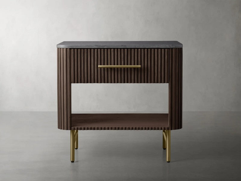 Dianie Open Nightstand