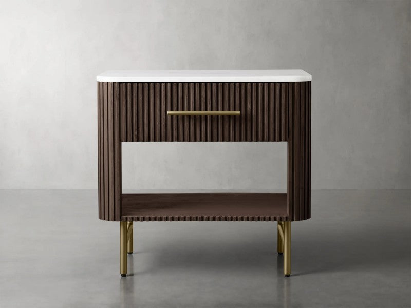 Dianie Open Nightstand