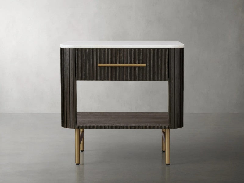 Dianie Open Nightstand