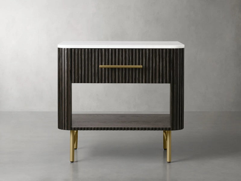 Dianie Open Nightstand