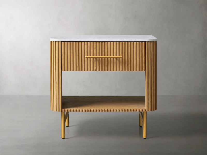 Dianie Open Nightstand