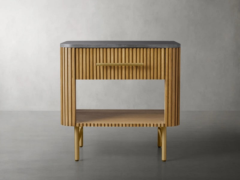 Dianie Open Nightstand