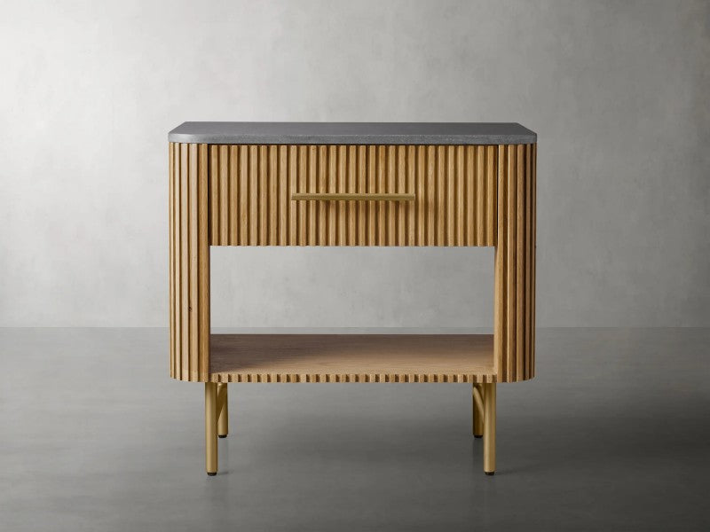 Dianie Open Nightstand