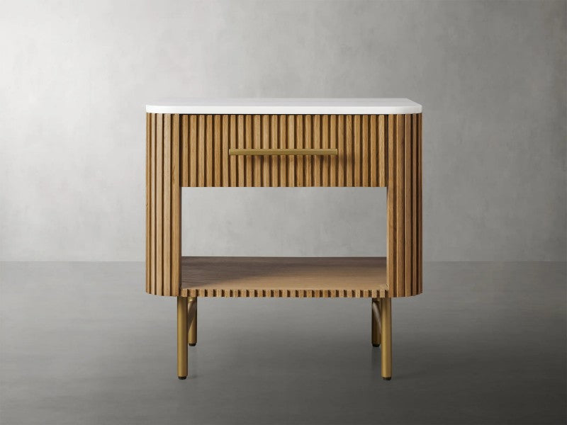 Dianie Open Nightstand