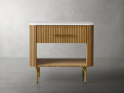 Dianie Open Nightstand
