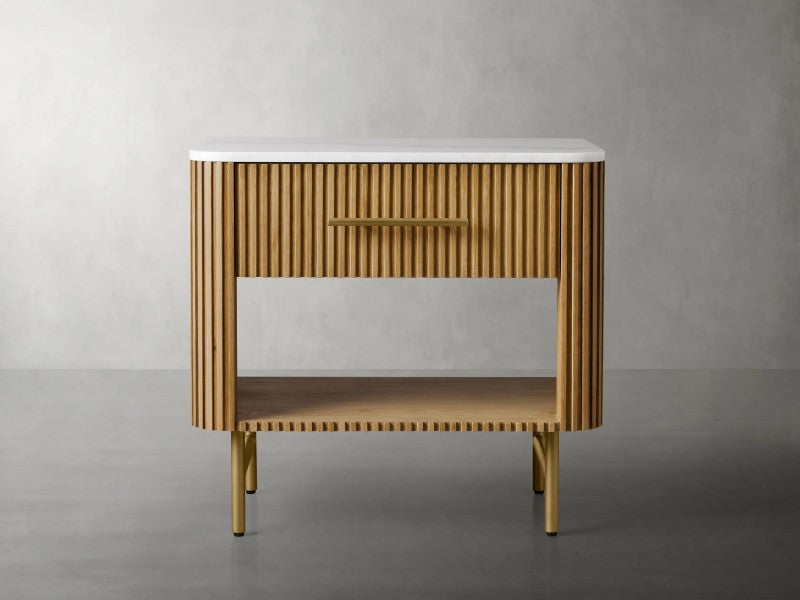 Dianie Open Nightstand
