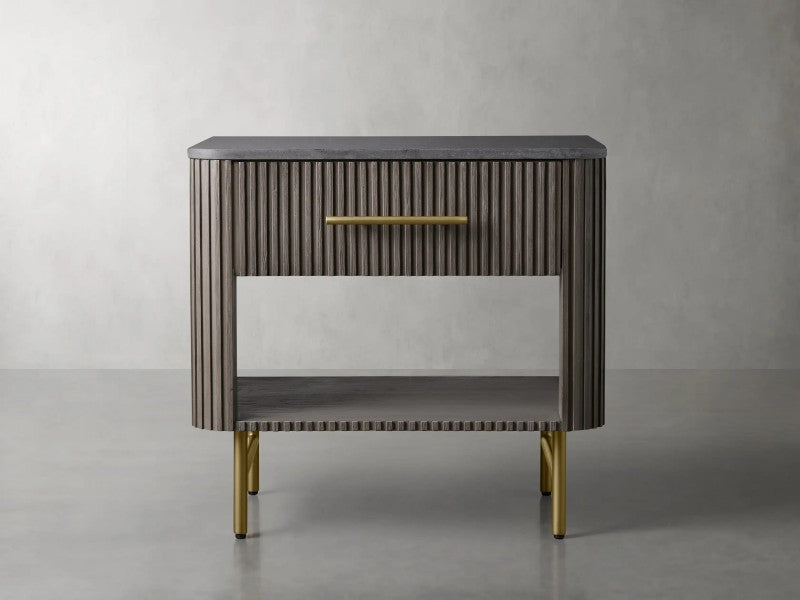Dianie Open Nightstand
