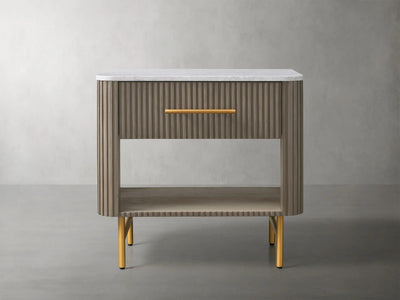 Dianie Open Nightstand