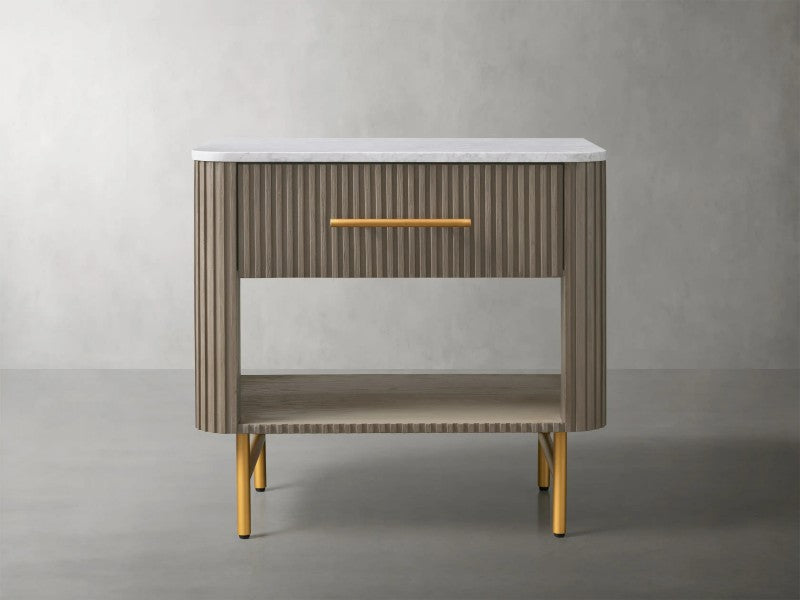 Dianie Open Nightstand