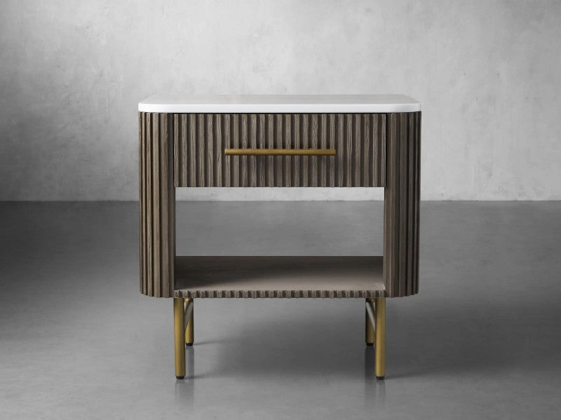 Dianie Open Nightstand