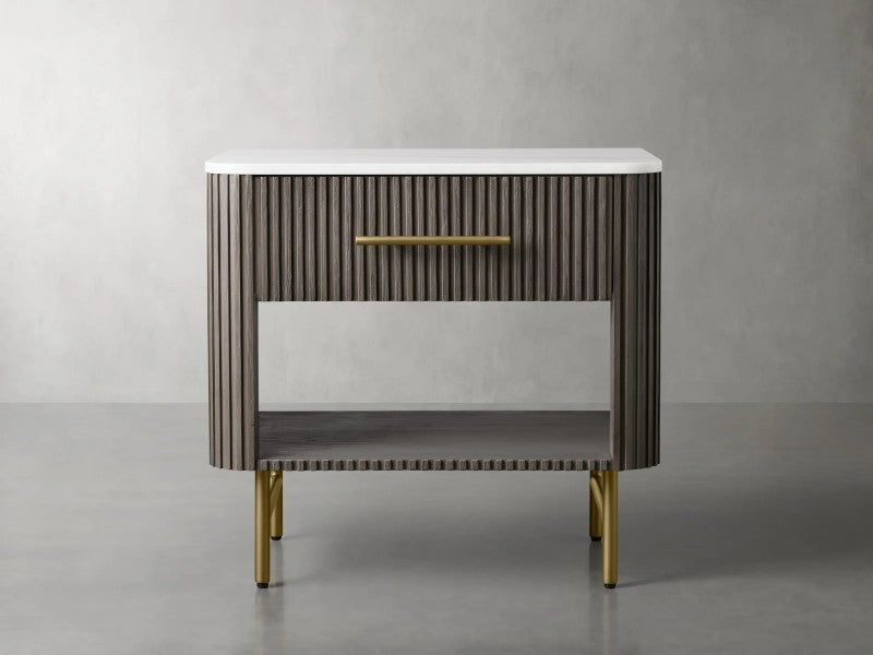 Dianie Open Nightstand