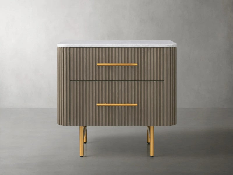 Dianie Closed Nightstand