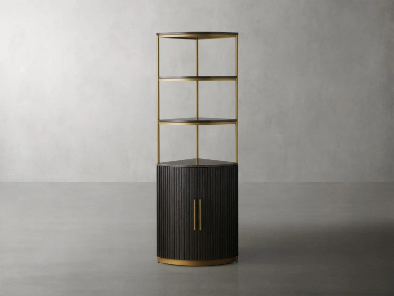 Dianie Corner Cabinet