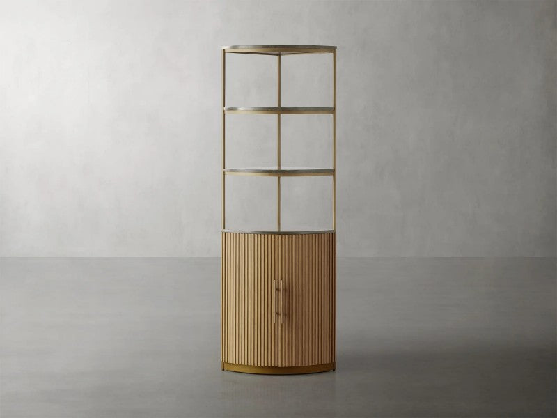 Dianie Corner Cabinet