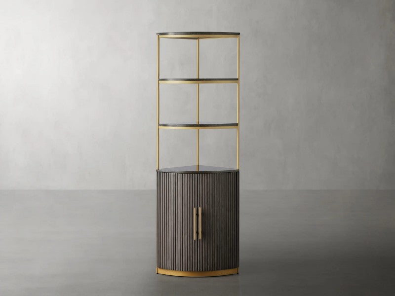 Dianie Corner Cabinet