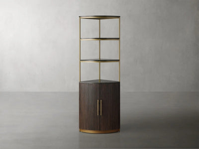 Dianie Corner Cabinet