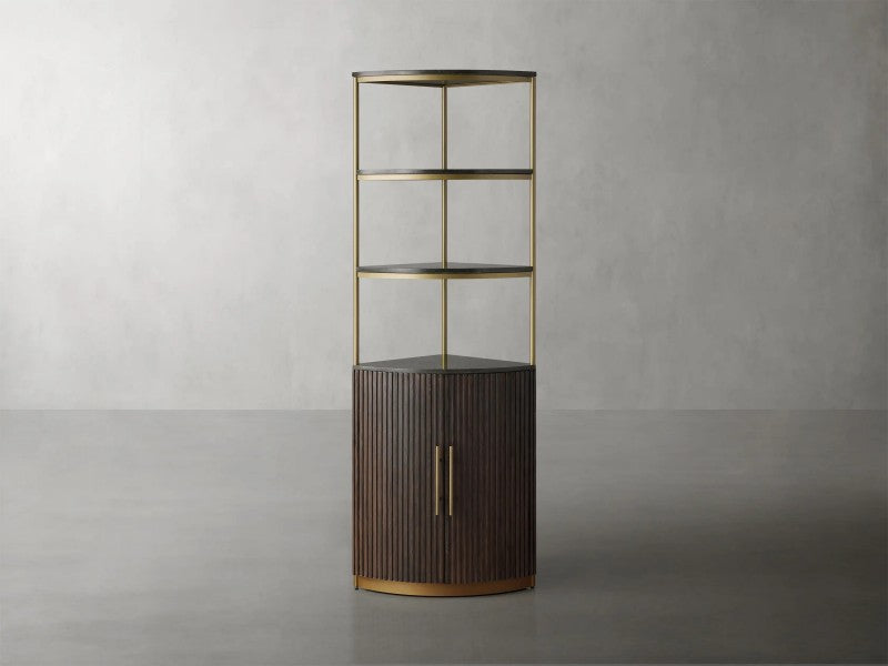 Dianie Corner Cabinet