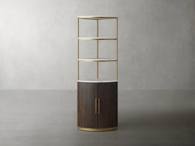 Dianie Corner Cabinet