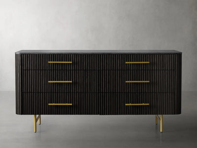 Dianie Six Drawer Dresser