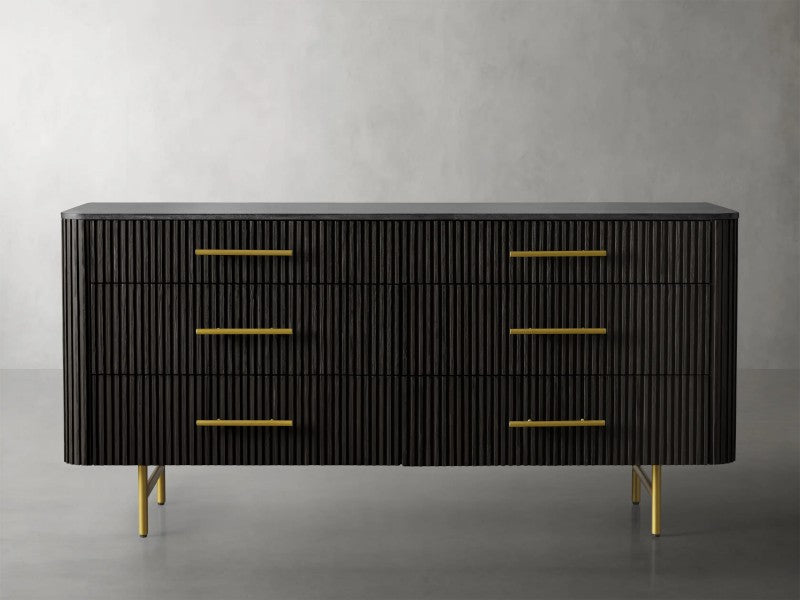 Dianie Six Drawer Dresser