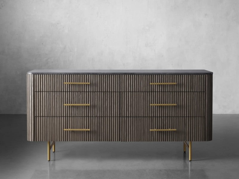 Dianie Six Drawer Dresser